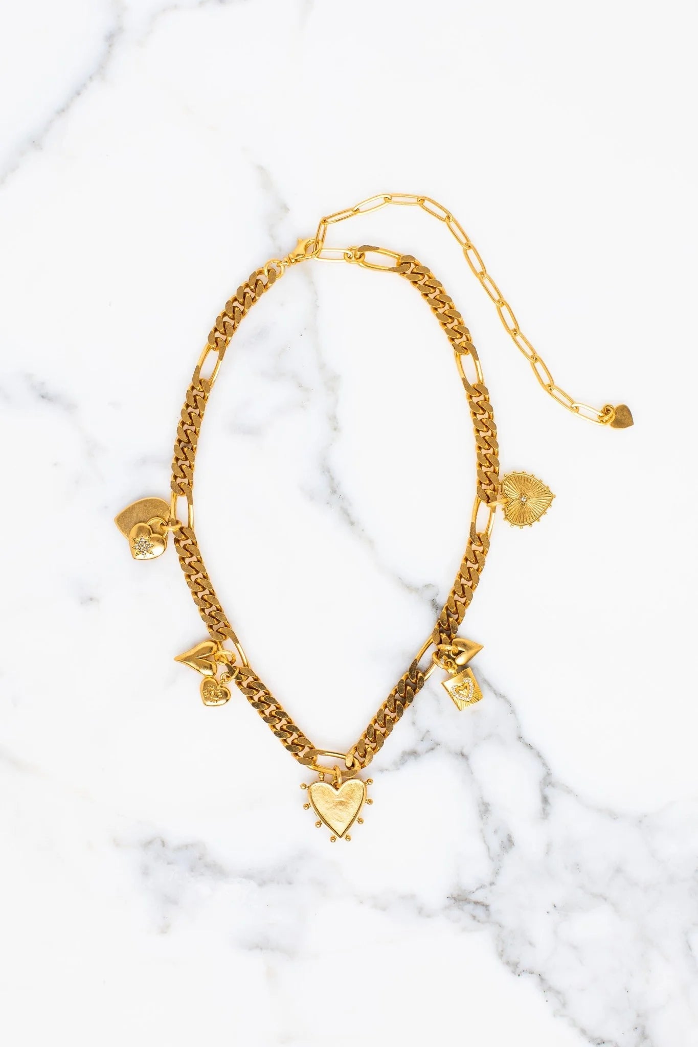 Gold Leorah Necklace - Amor Lafayette