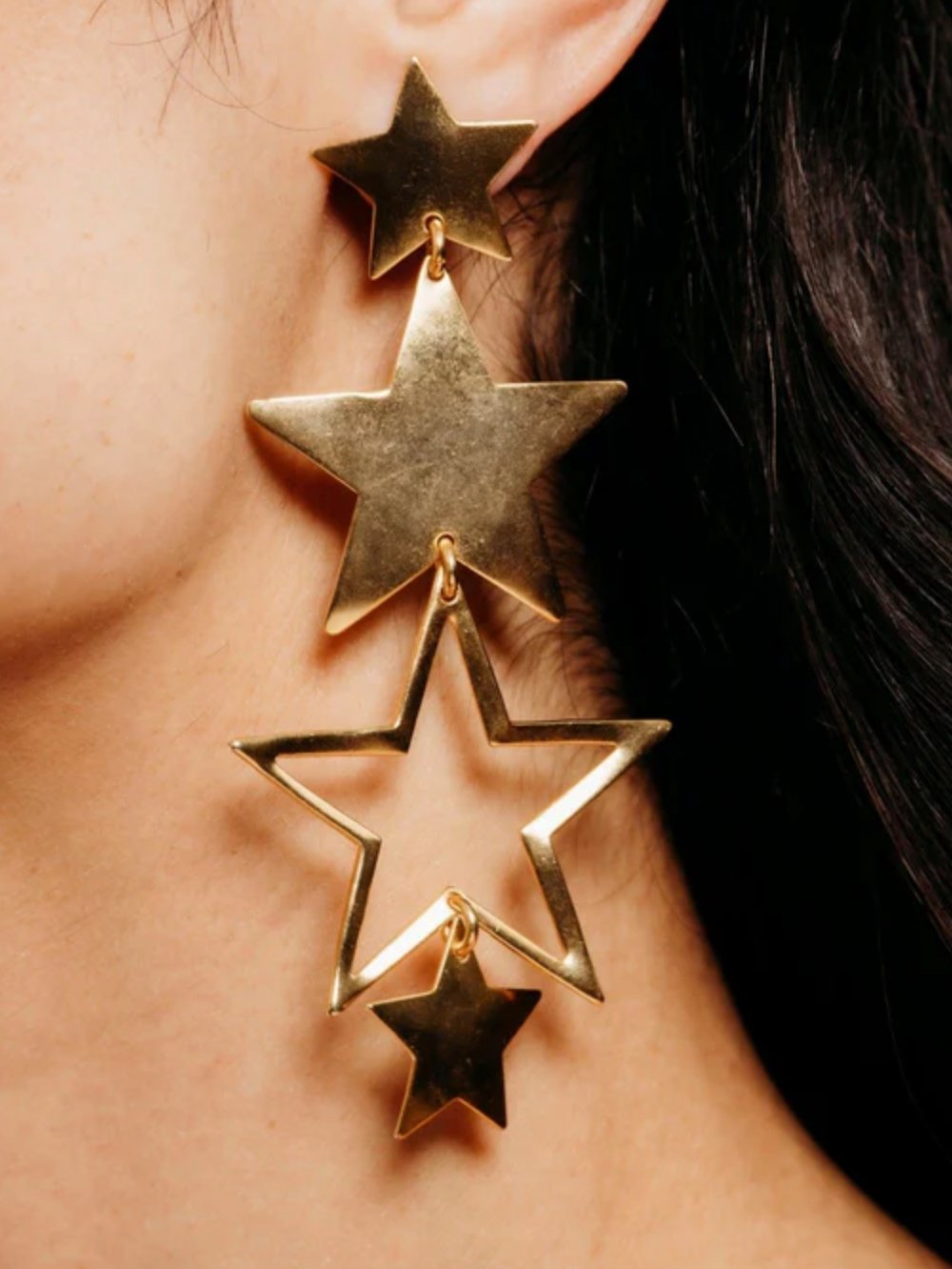 Gold Maristela Earrings - Amor Lafayette