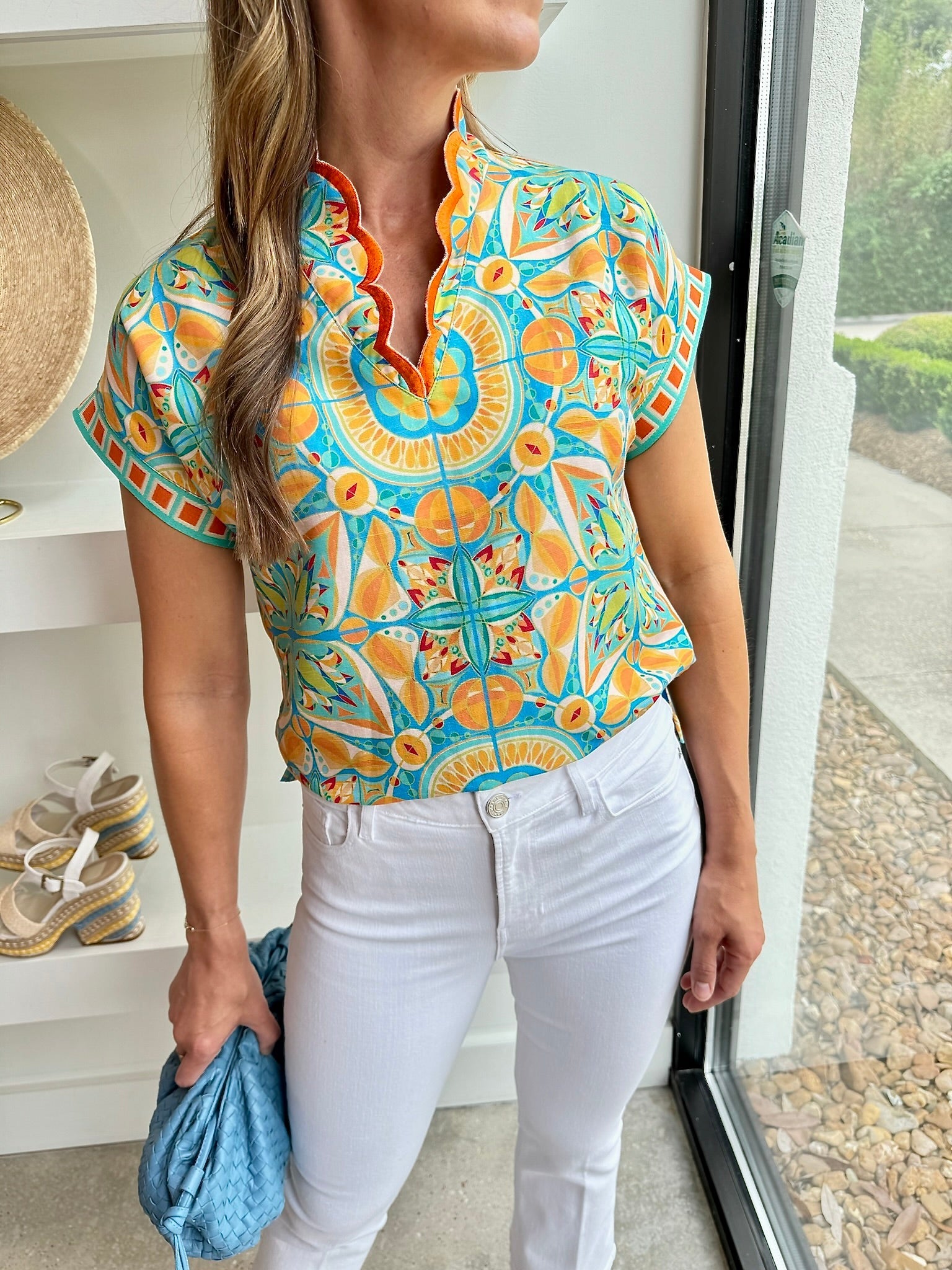 Poolside Orchid Top - Amor Lafayette