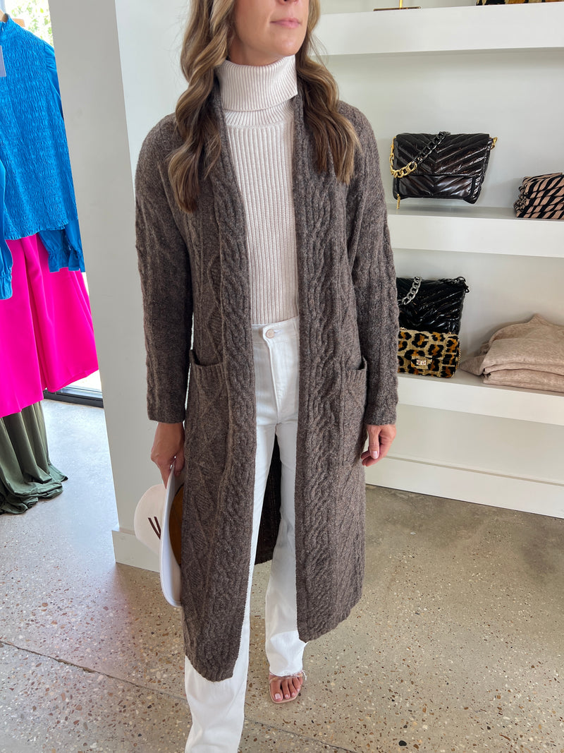 Taupe Lanai Cardi
