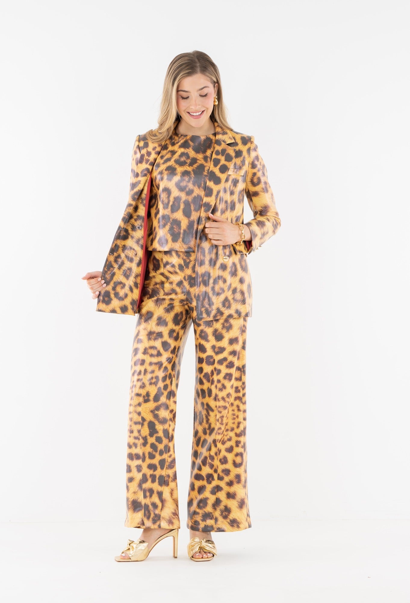 Bristol Blazer - Leopard