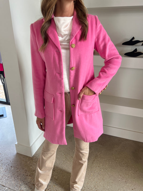 Happy Pink Pikie Coat