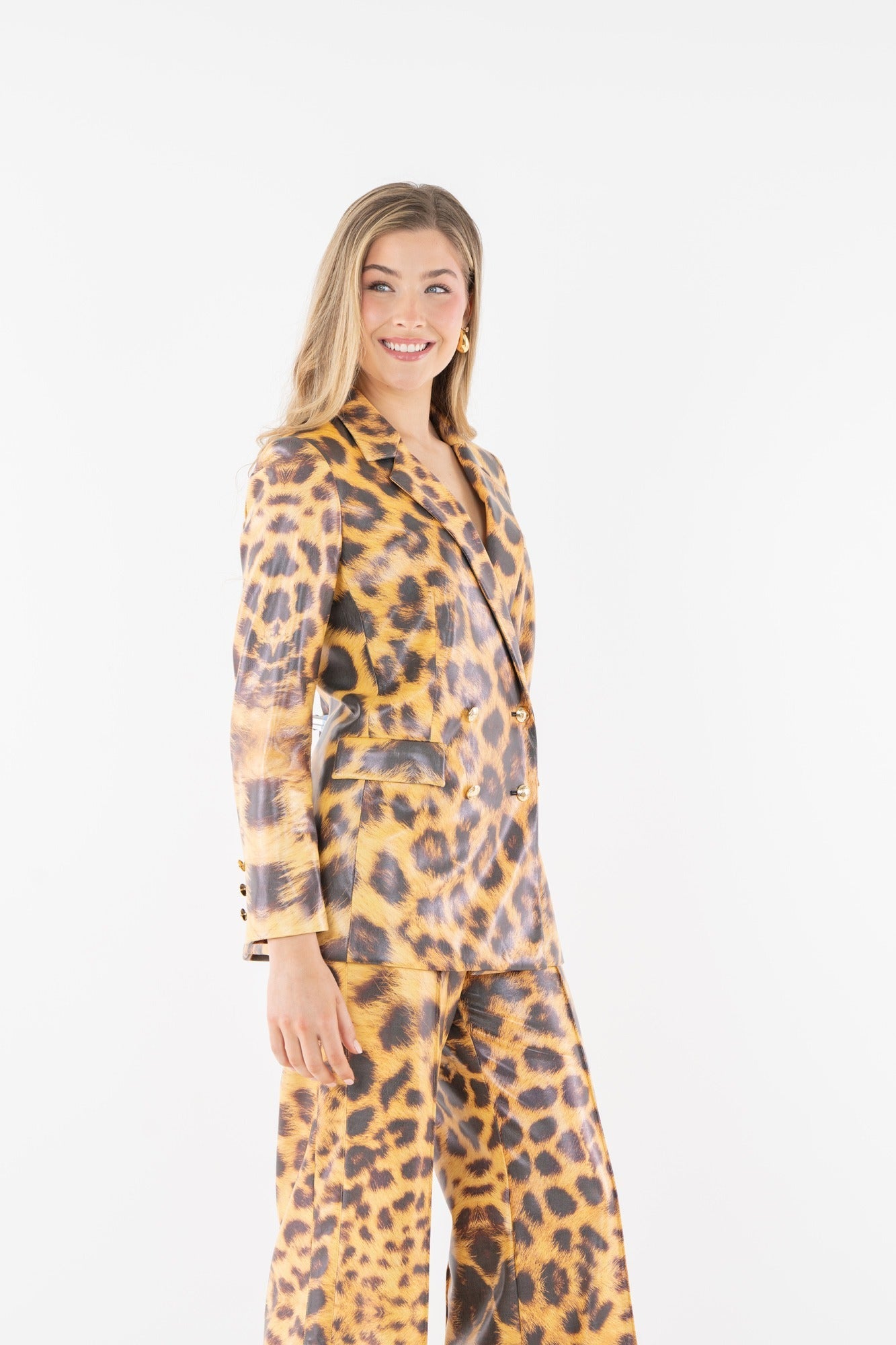Bristol Blazer - Leopard