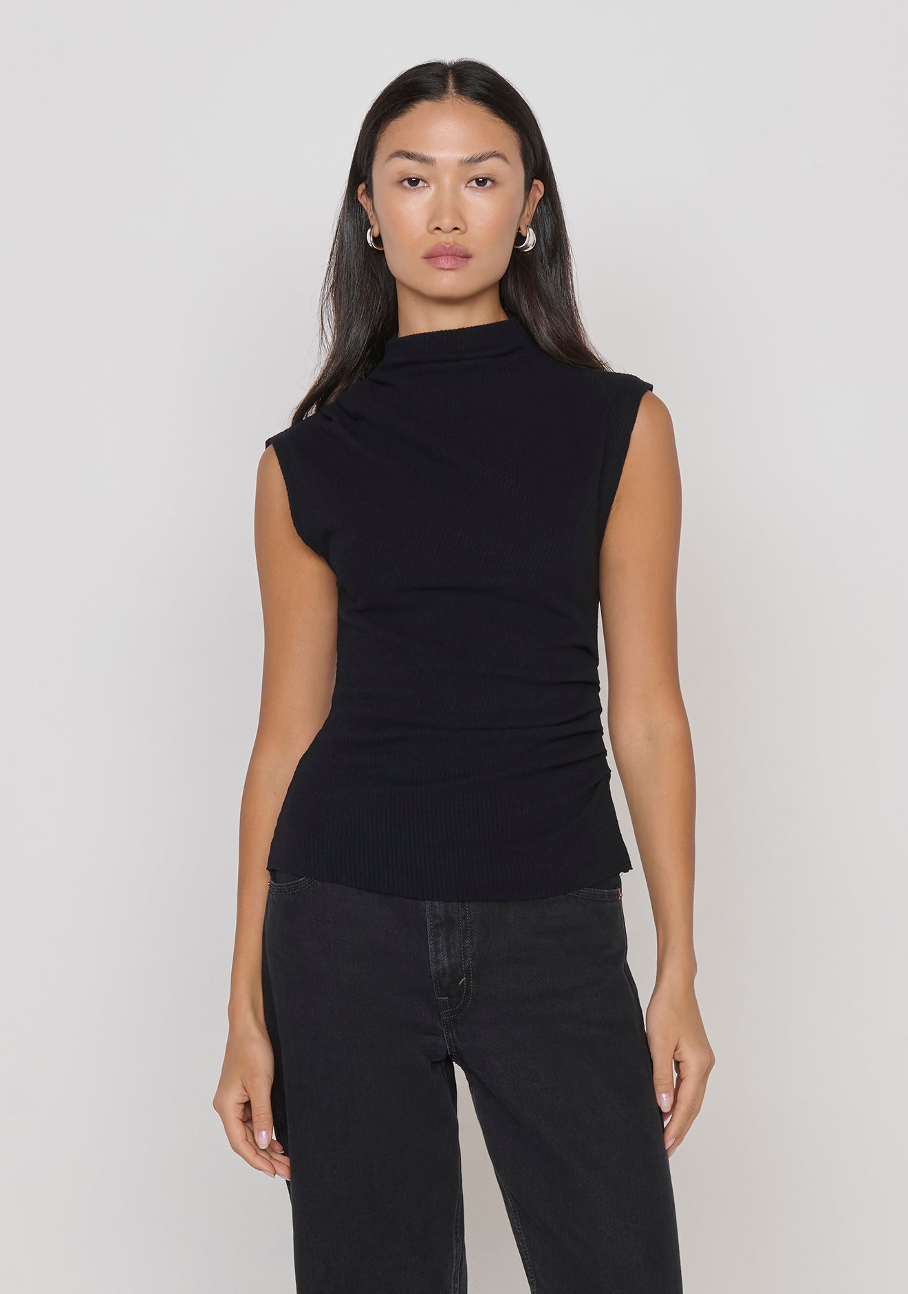 Arielle Draped Wrap Top