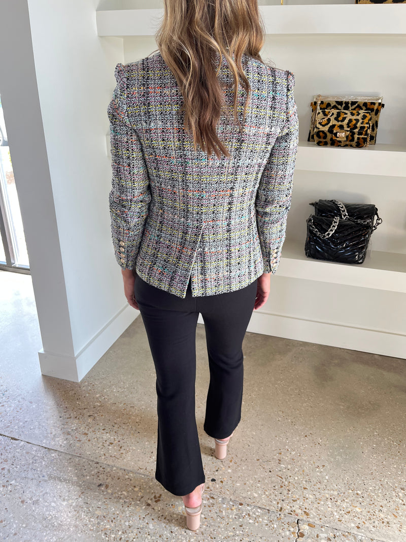 Black Rainbow Eliza Tweed Blazer