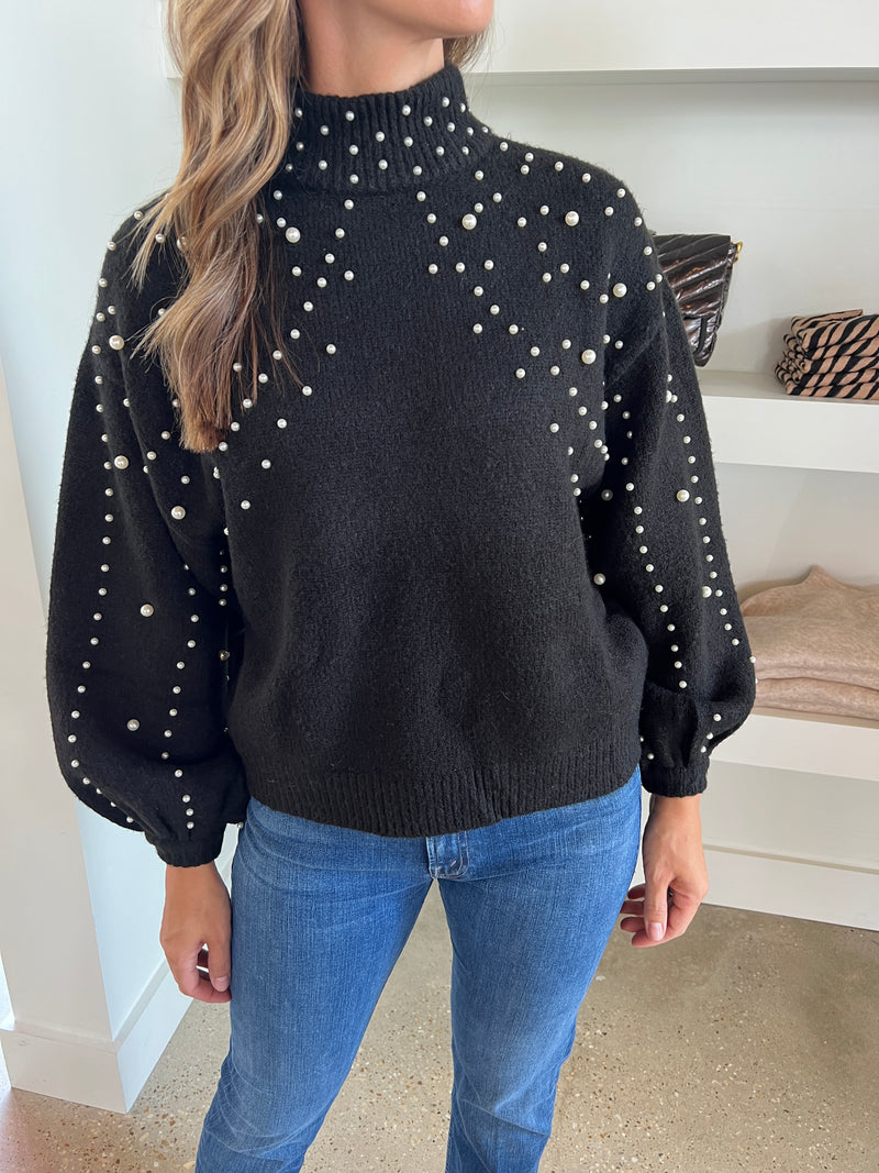 Black Tameka Sweater
