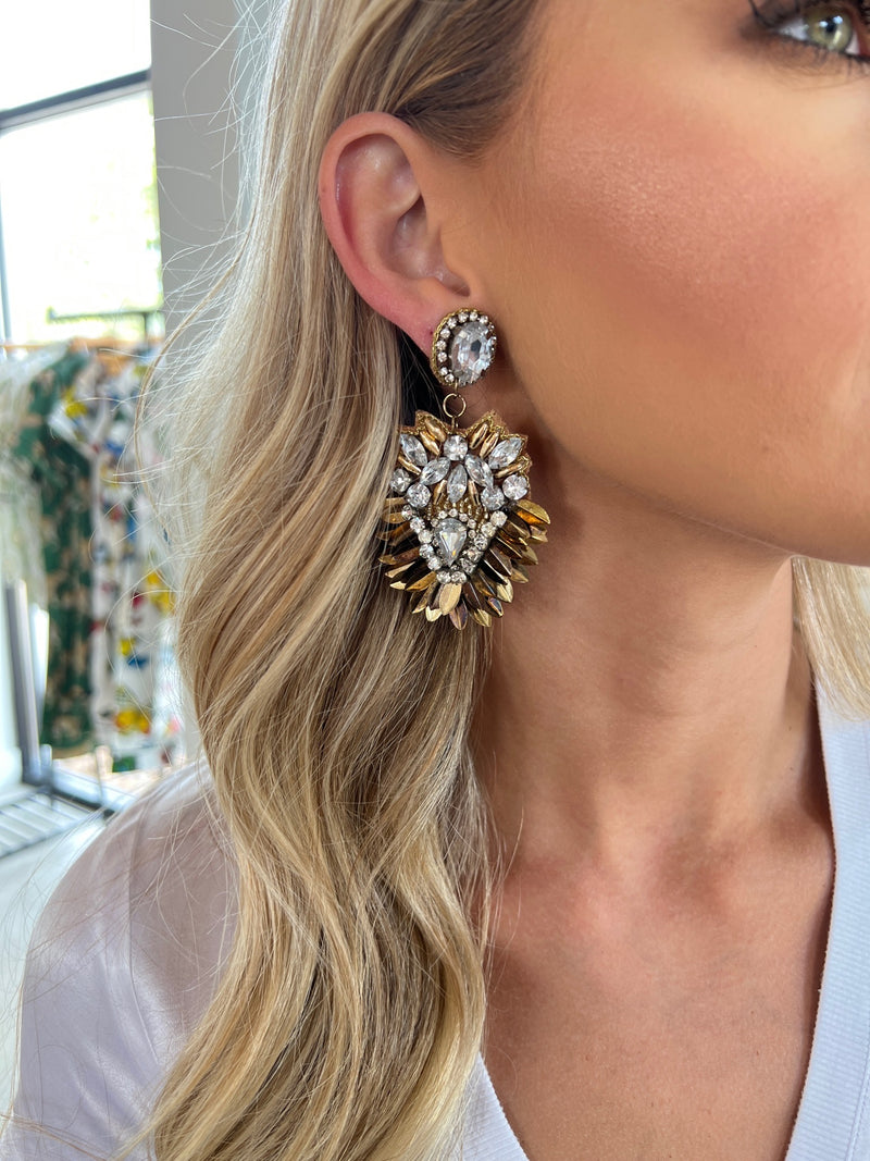Silver Abby Earrings