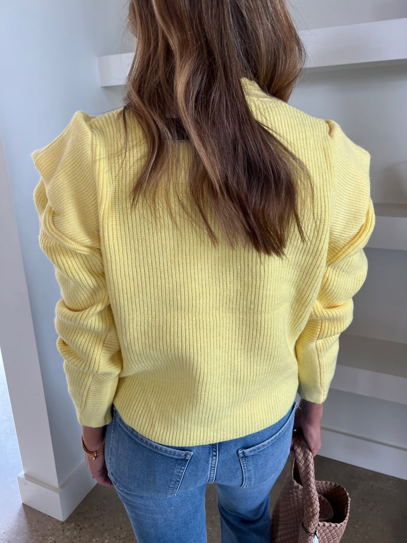 Yellow Pony Sweater