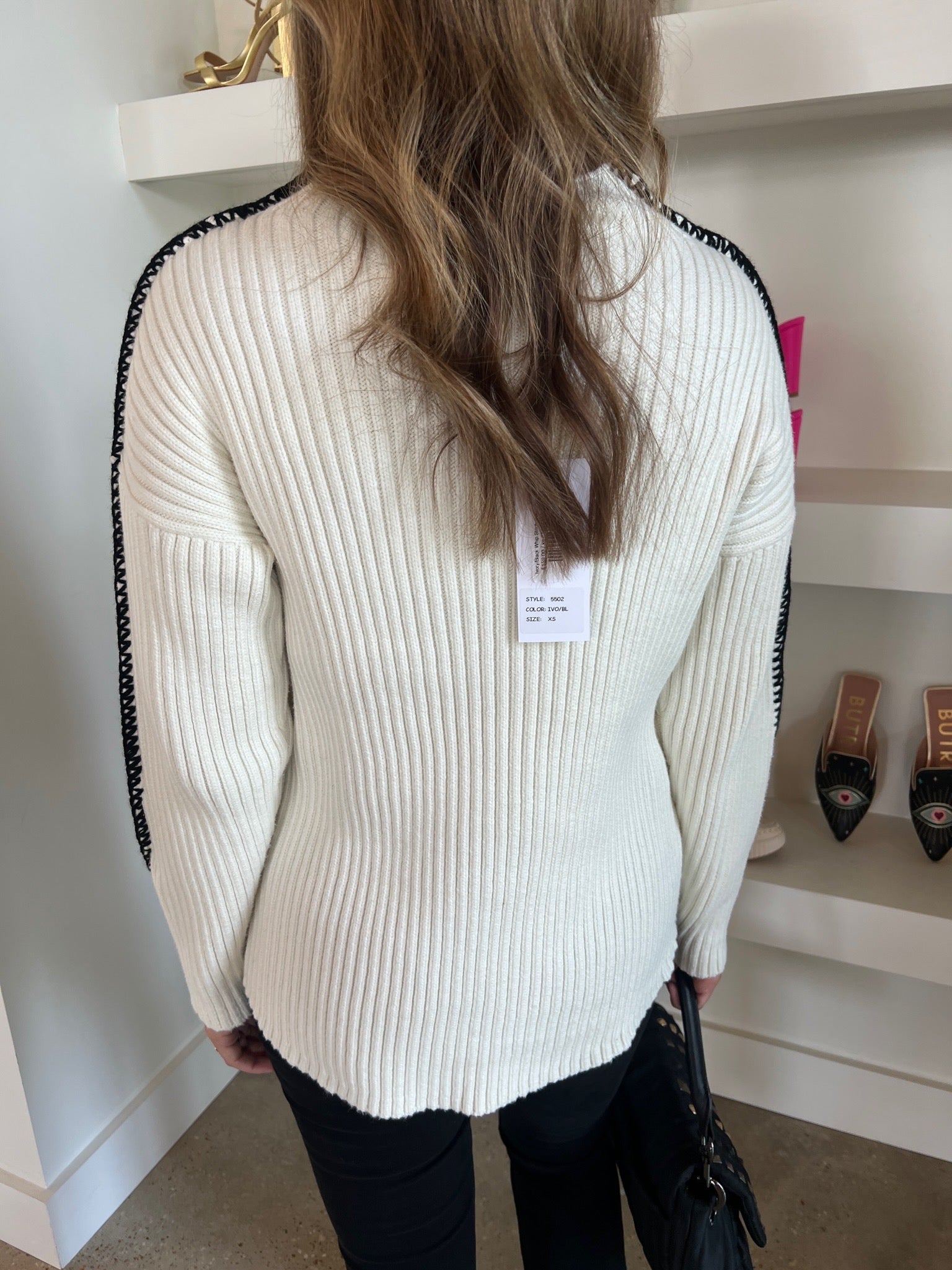 Ivory sweater clearance