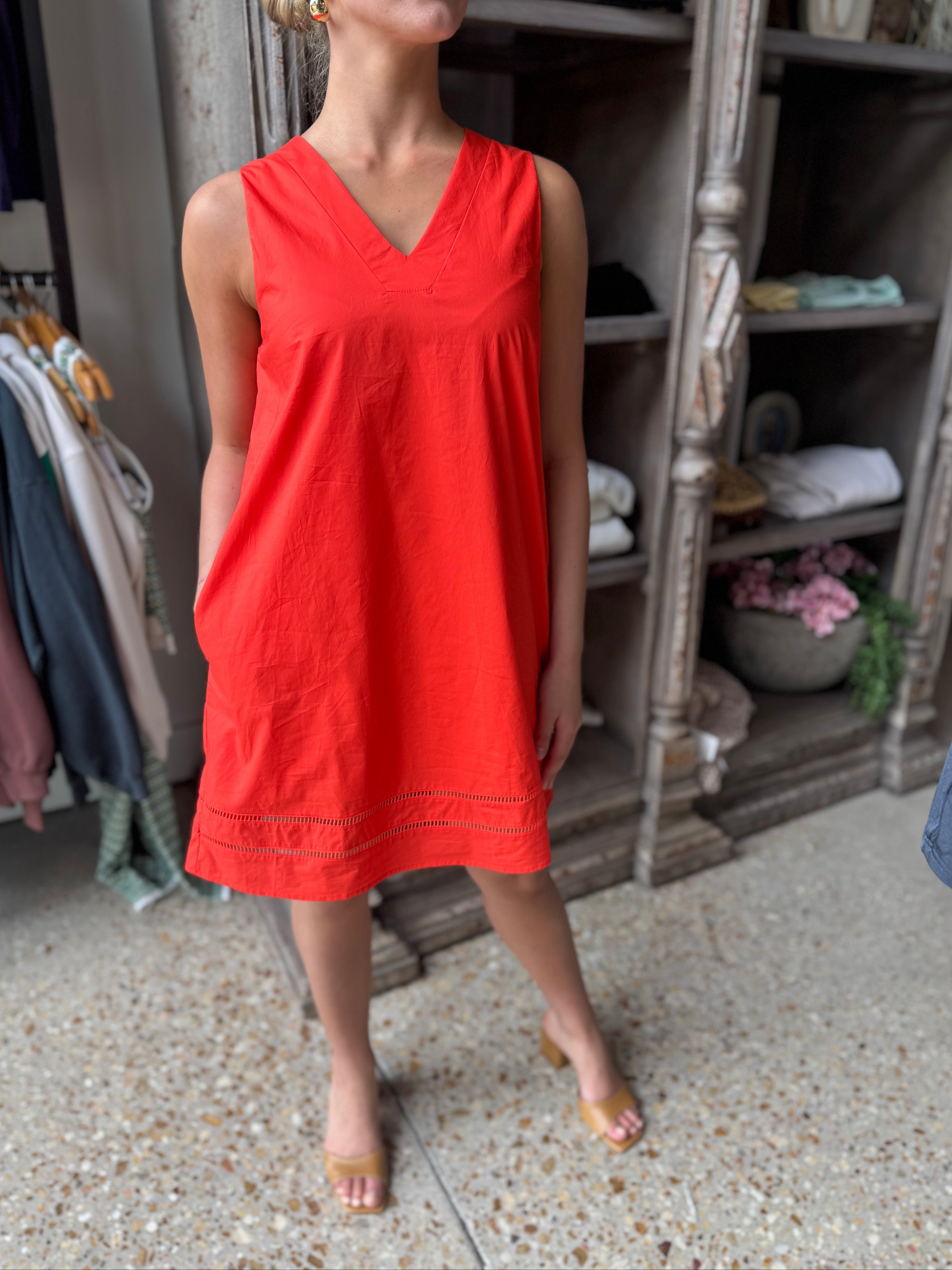 burnt orange short dress Alizee Mini Dress Burnt Orange