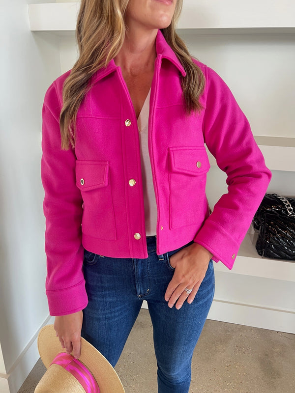 Hot Pink Lizzy Jacket