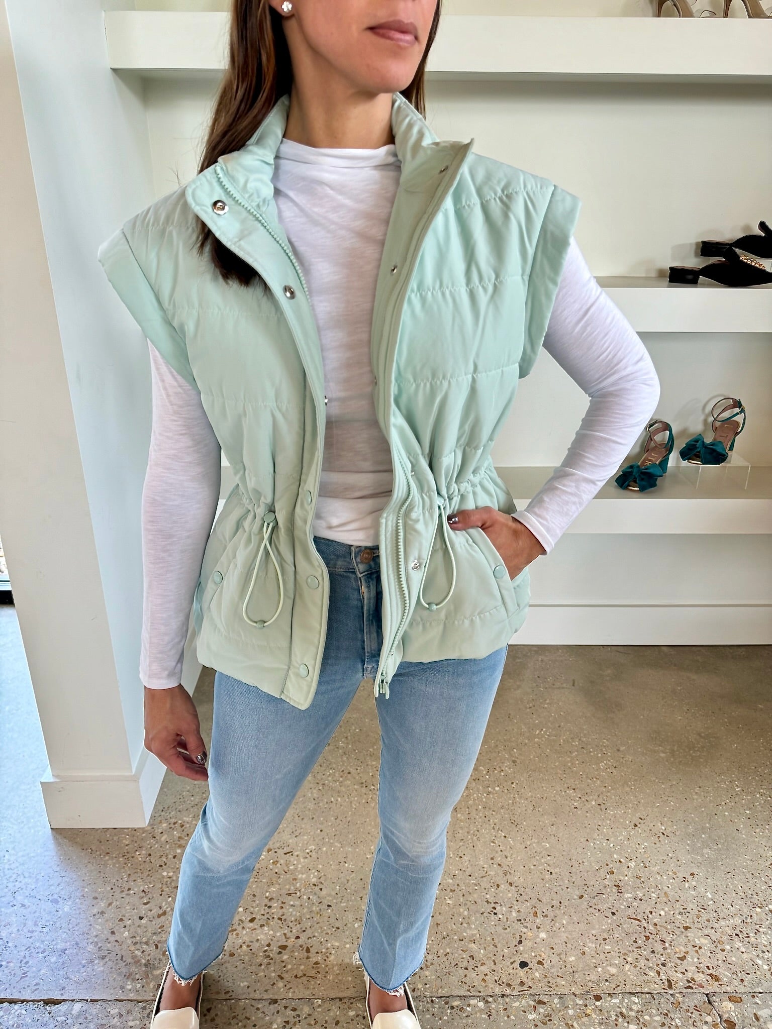 Seafoam Lyndon Vest