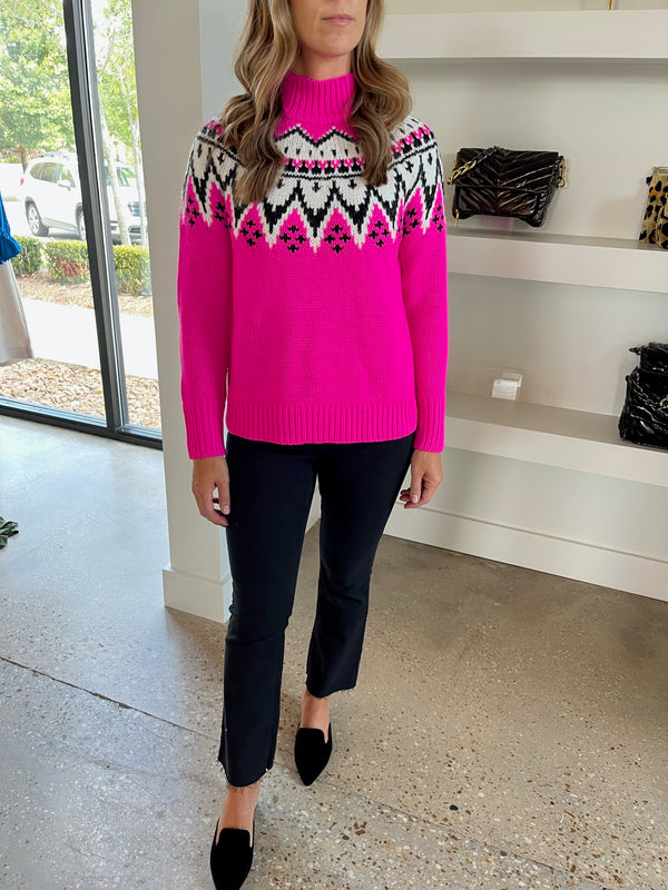 Bright Pink Kienna Sweater