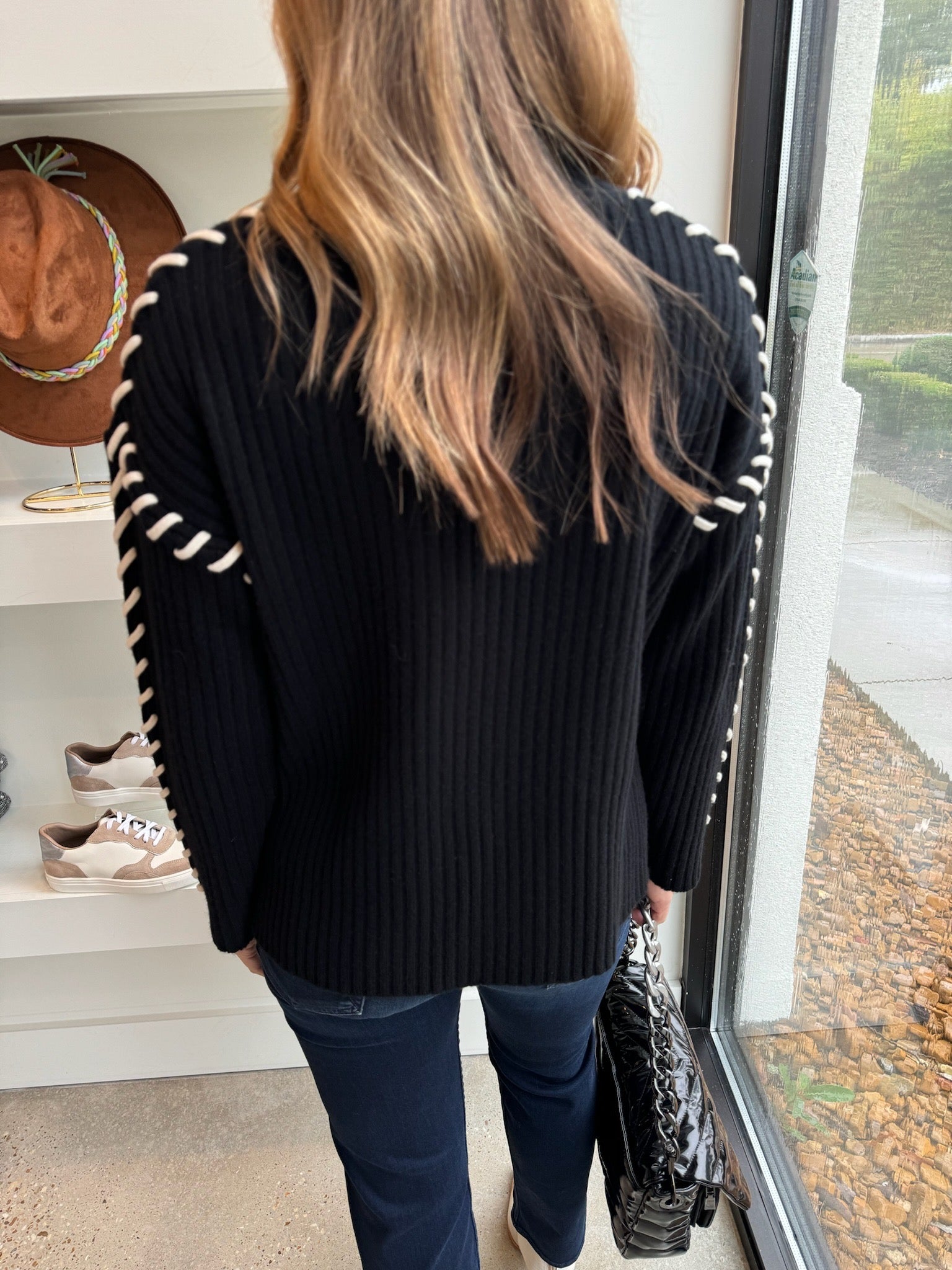 Black Liam Sweater