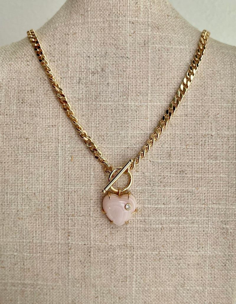 Pink Shell Lover Necklace