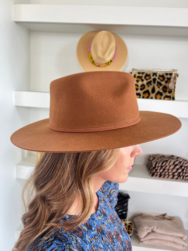 Brown Shea Hat