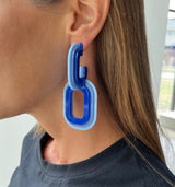 Bic Blue Elos Earrings