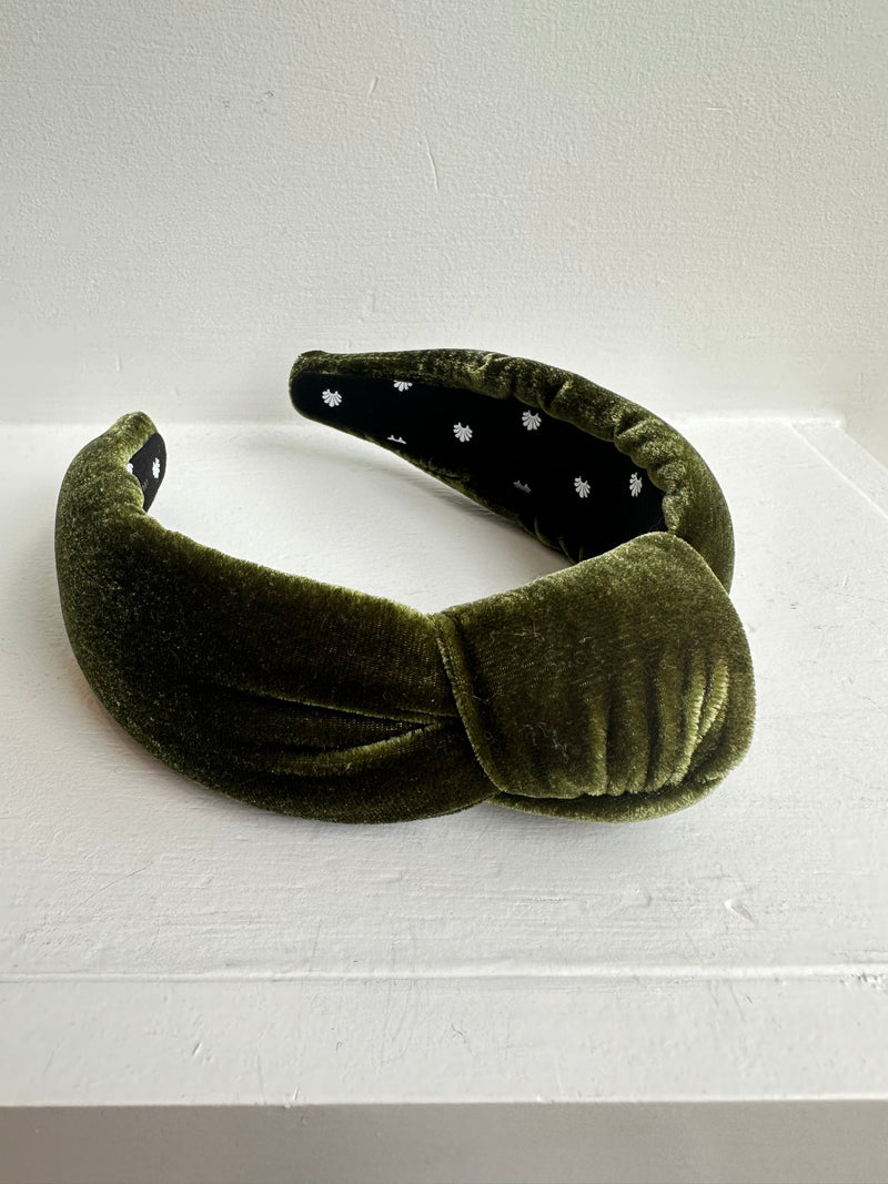 Alpine Velvet Knot Headband Amor Lafayette