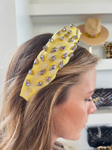Gold/ Purple Gameday Headband