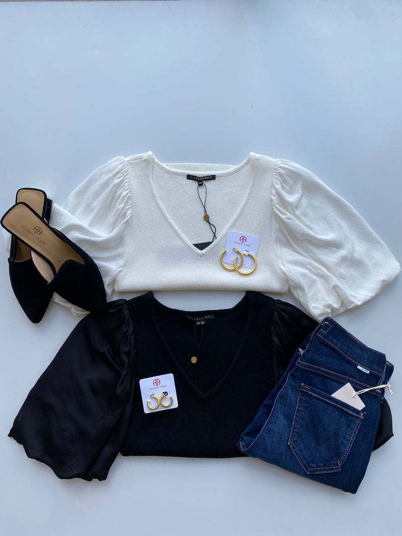 Andrea Black Top