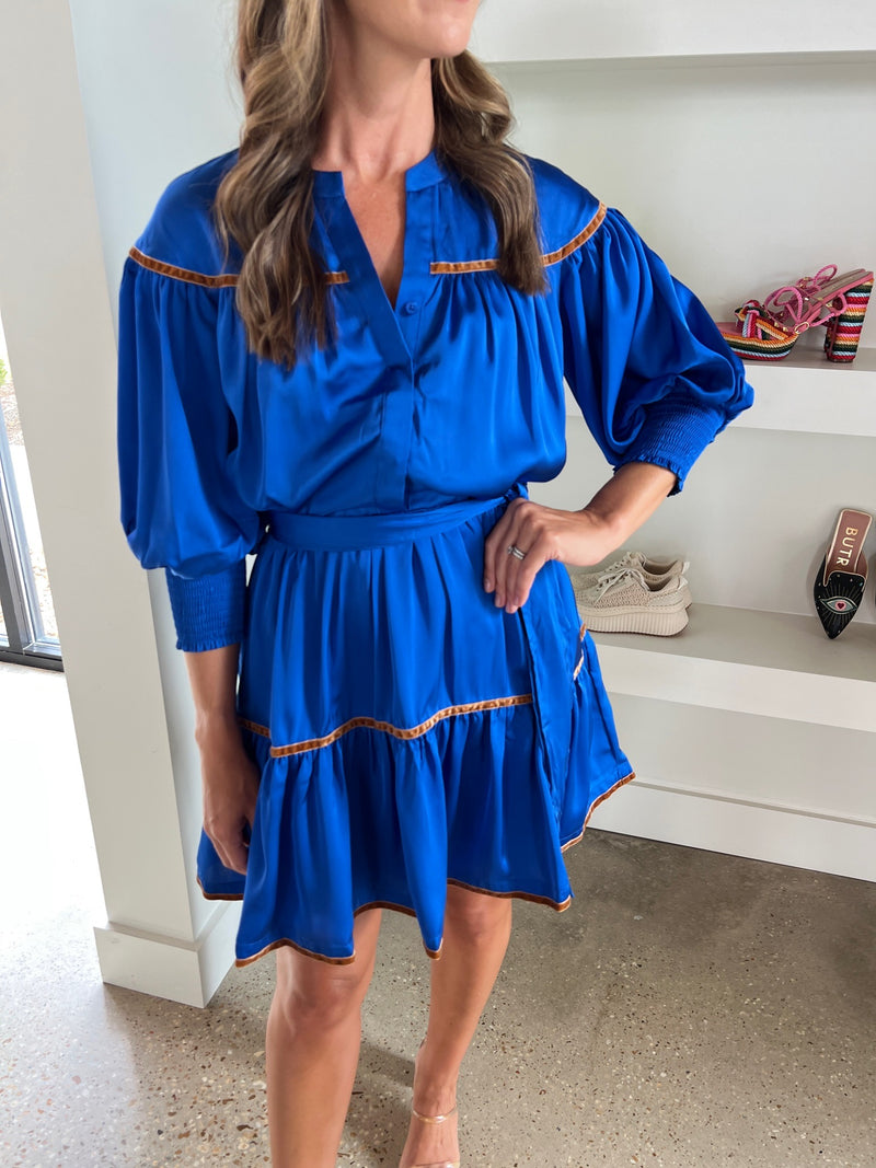 Cobalt Charlotte Dress