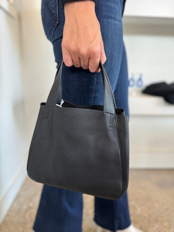 Black Little Times Tote