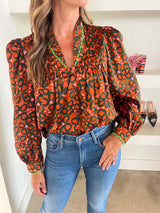 Disco Floral Oliver Top