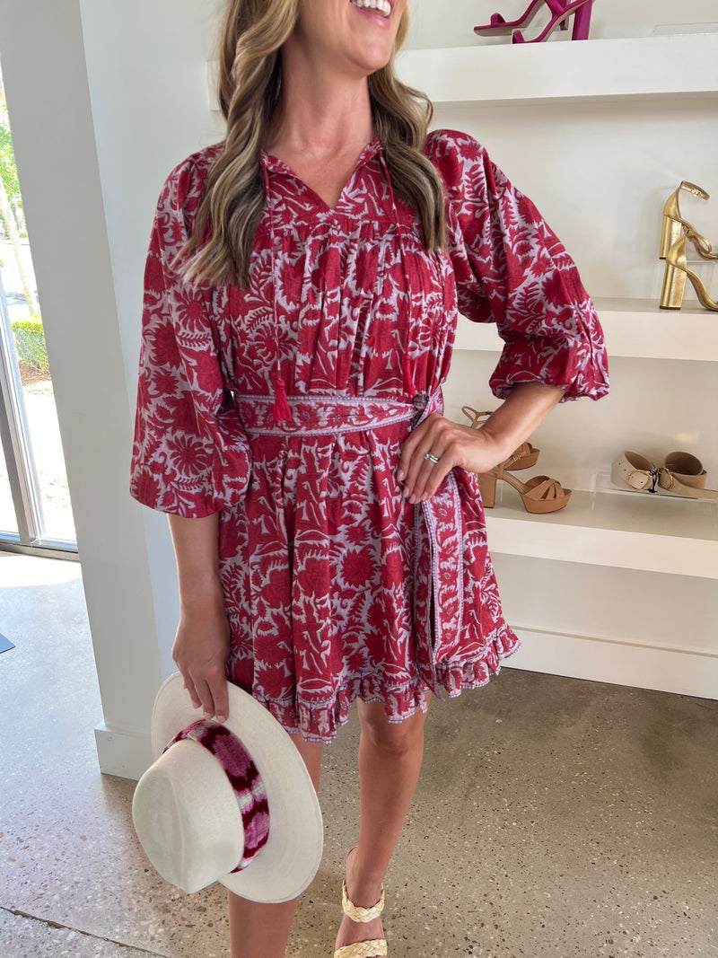 Flora Kaz Mini Dress