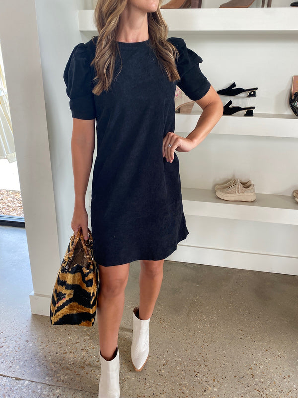 Black Woven Dress