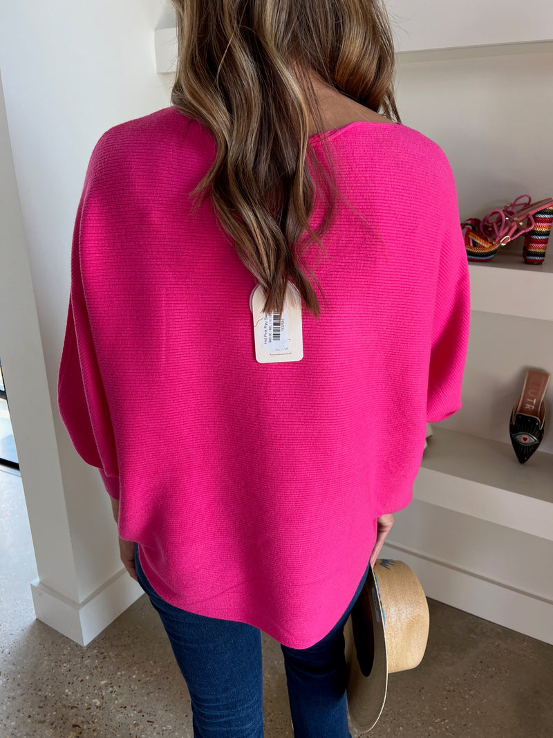 Hot Pink Ryu Sweater