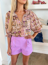 Amethyst Tile Finley Top