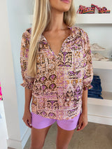 Amethyst Tile Finley Top