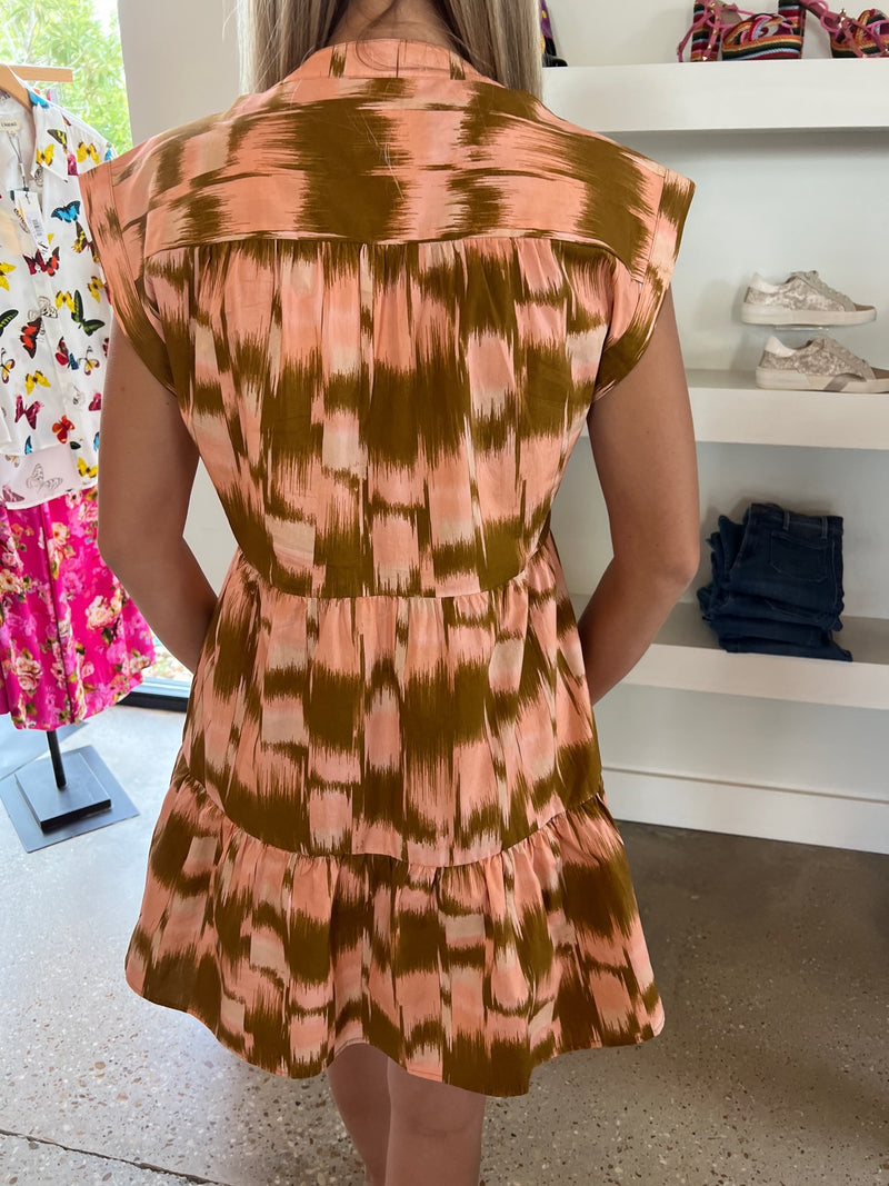 Blush Check Lachlan Dress