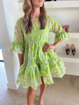Lime Lili Mini Dress