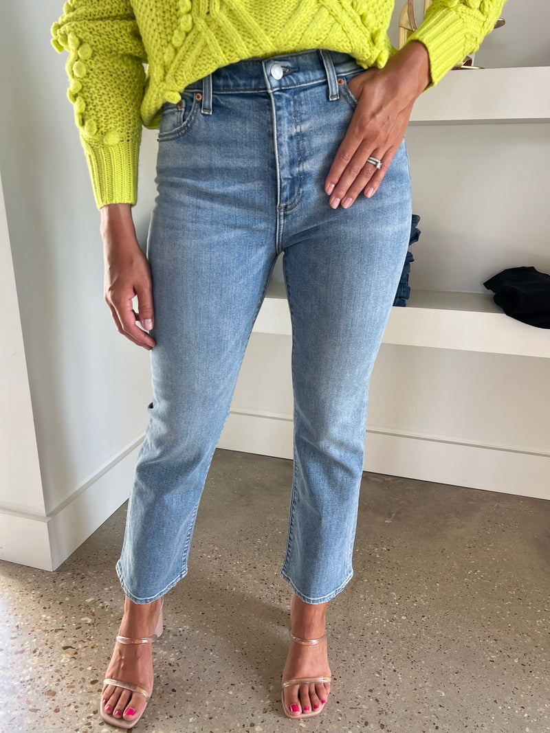 London Vintage Lennon High Rise Crop Boot