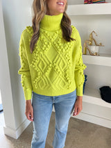 Neon Green Daphne Sweater