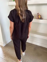 Bark Short Sleeve Top