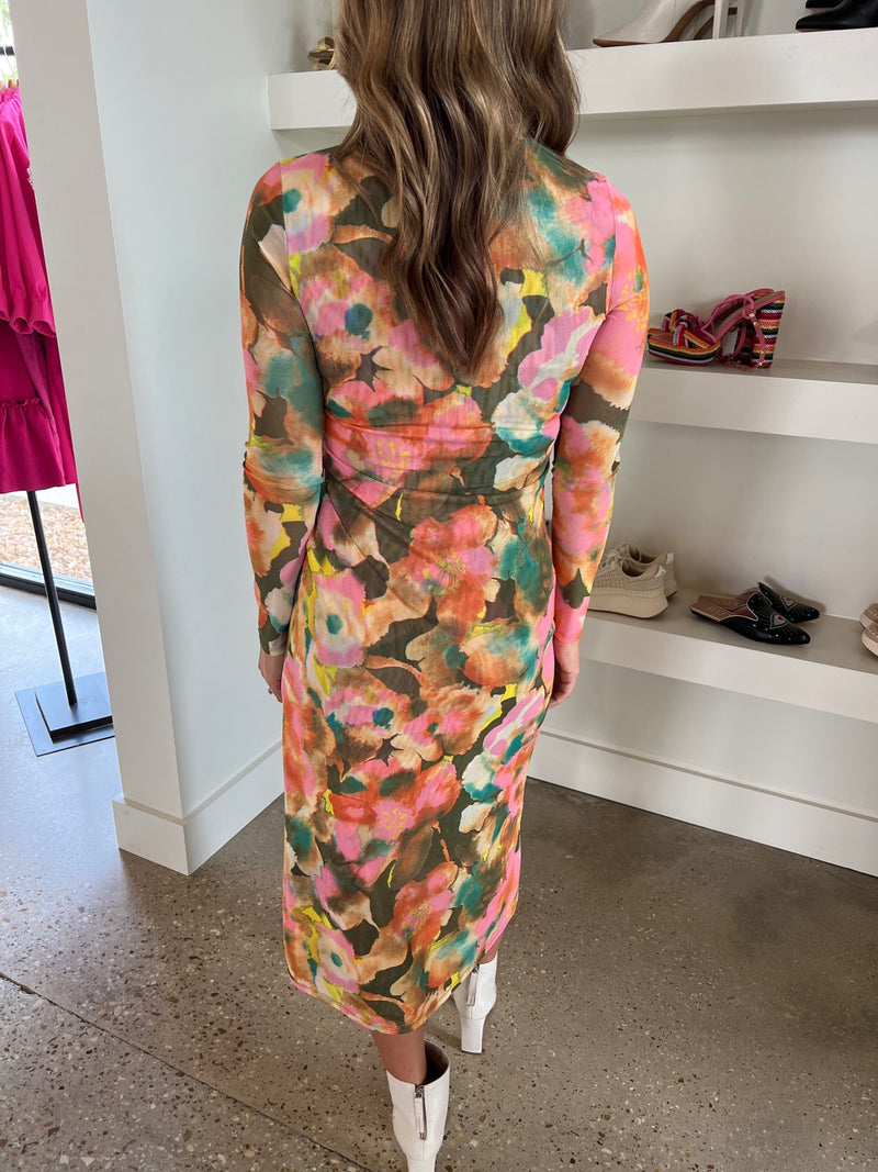 Terra Floral Mona Dress