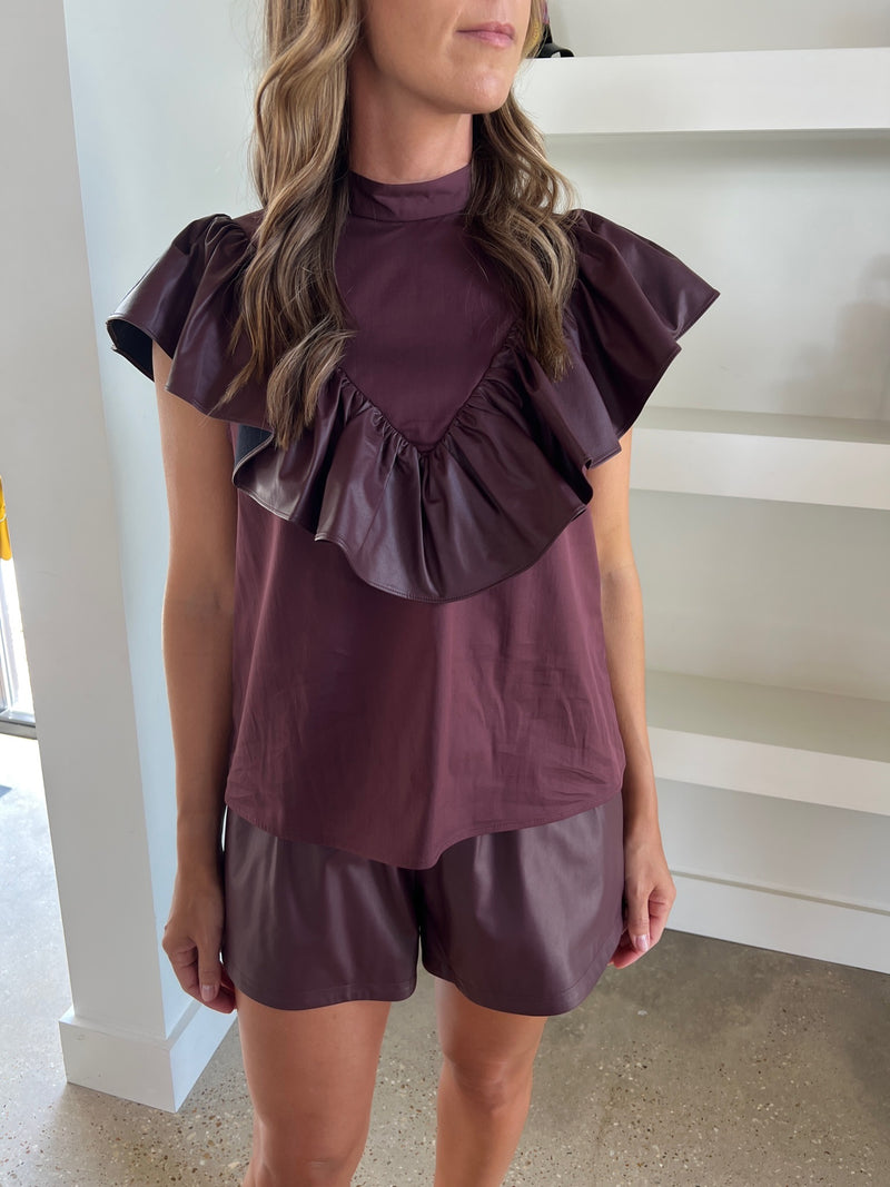 Wine Minnie Top