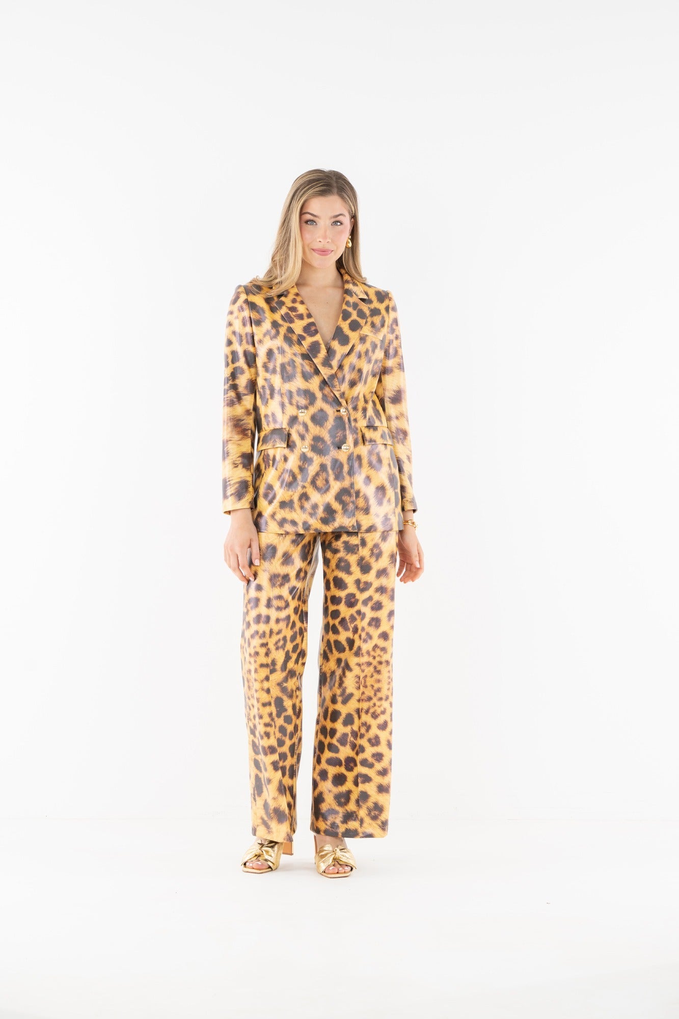 Bristol Blazer - Leopard