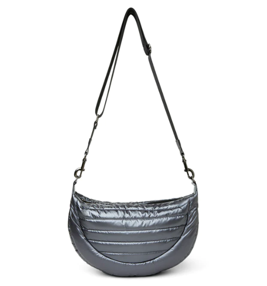 Pearl Grey Elton Crossbody