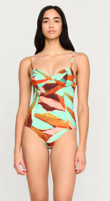 Tropical Coral Marceline One Piece