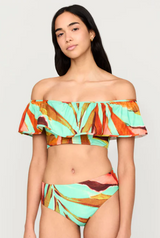 Tropical Coral Emily Top