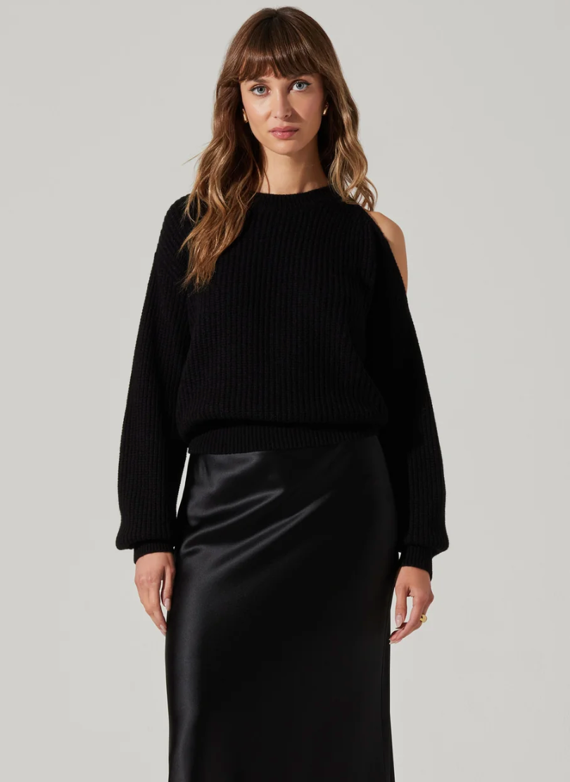 Black Millicent Sweater