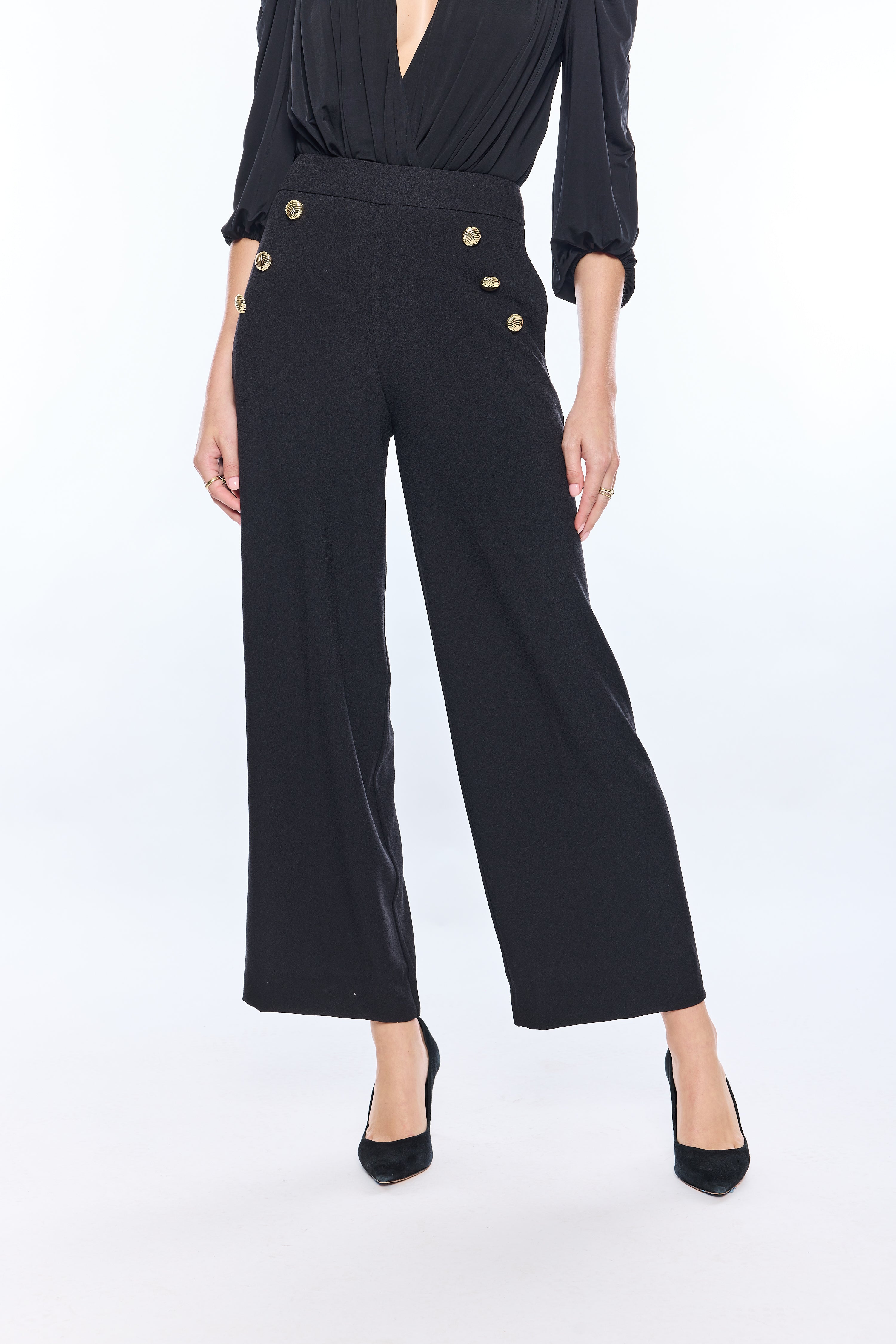 MEDLYN LIGHTWEIGHT CREPE PANTS