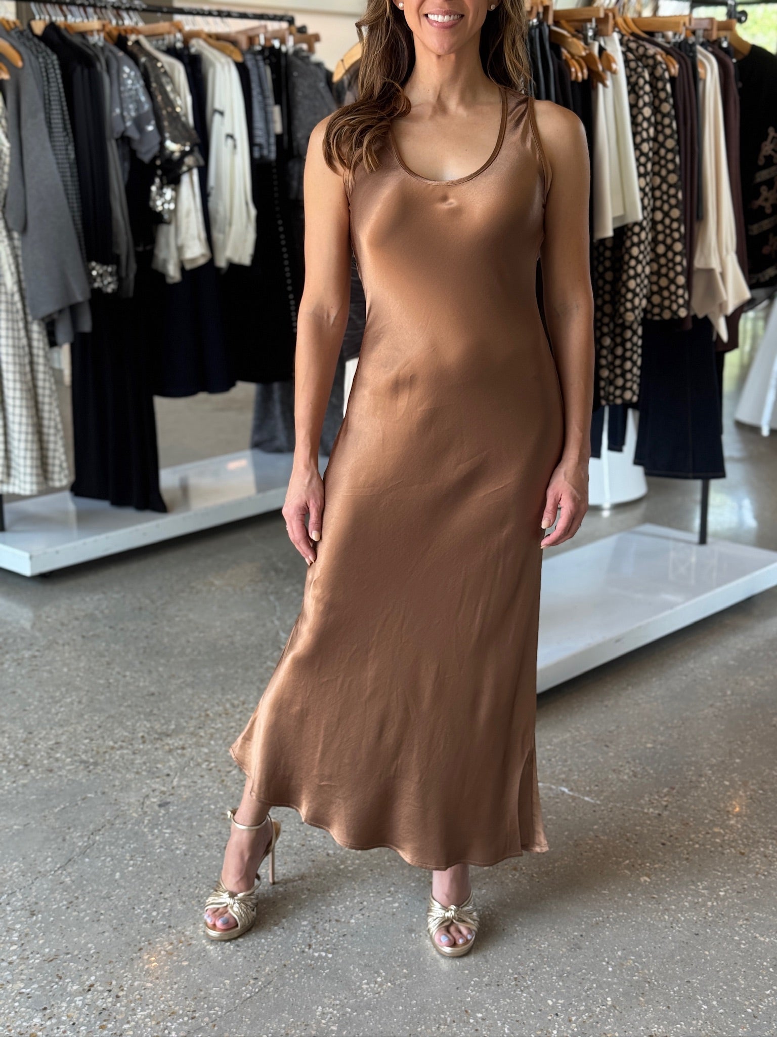 Amadi Dress in Ash - Amor Lafayette