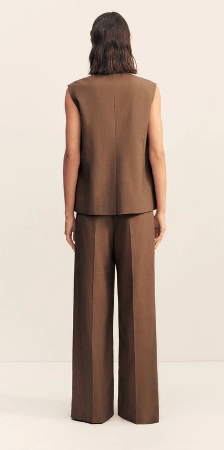 Asher Sleeveless Blazer - Amor Lafayette