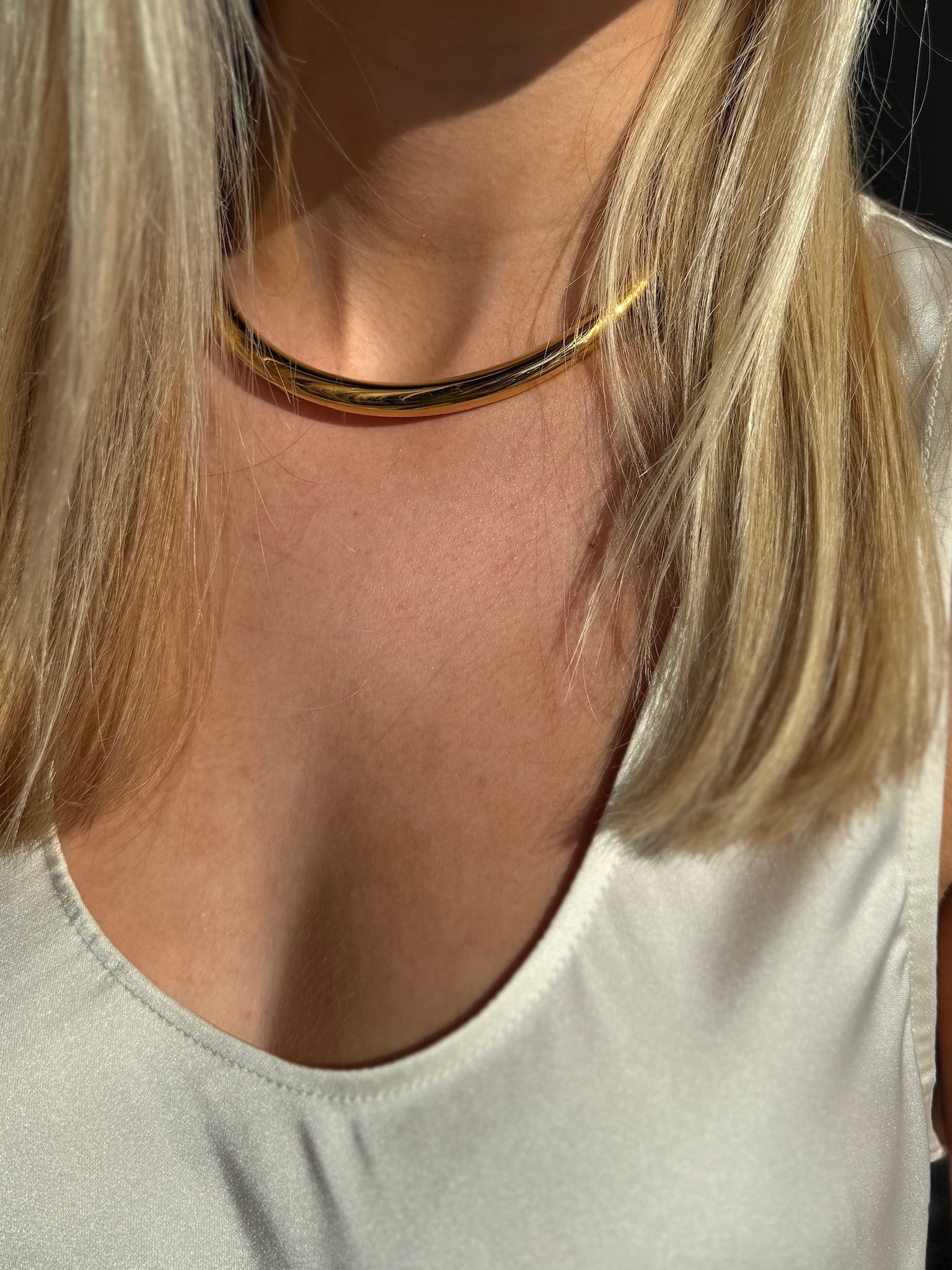 Azaria Cuff Necklace - Amor Lafayette