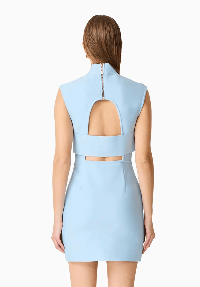Baby Blue Sacha Mini Dress - Amor Lafayette