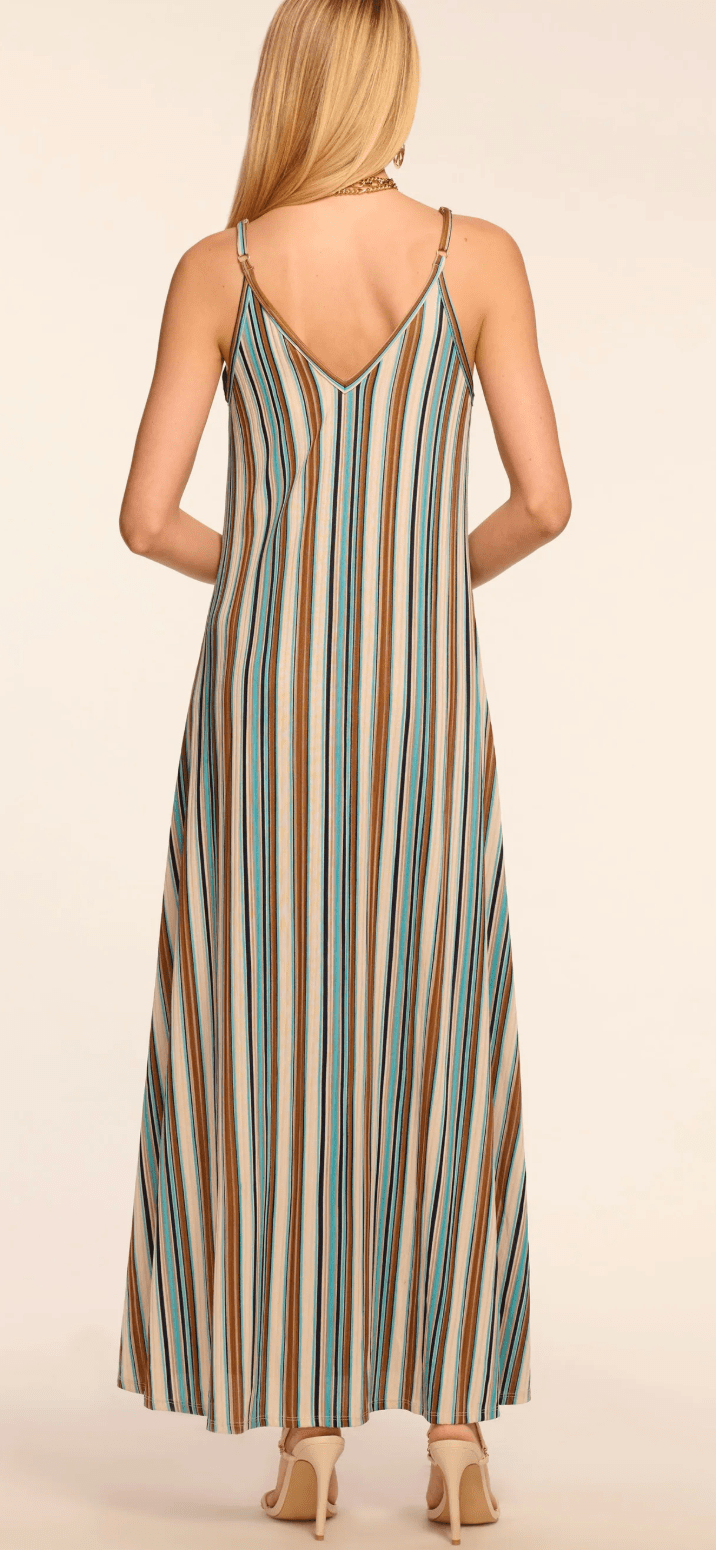 Beach Blue Clara Dress - Amor Lafayette